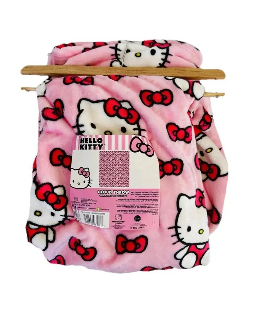 Hello Kitty Cloud Throw Blanket 60